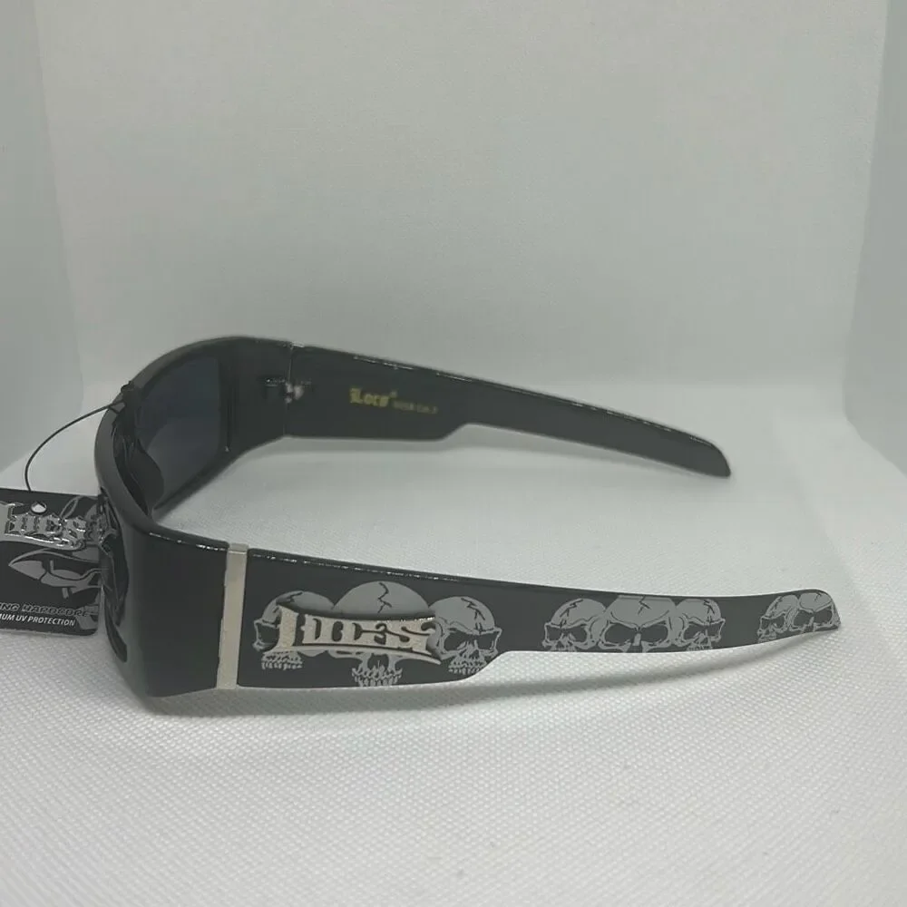 Locs Mens Skull Hardcore Sunglasses